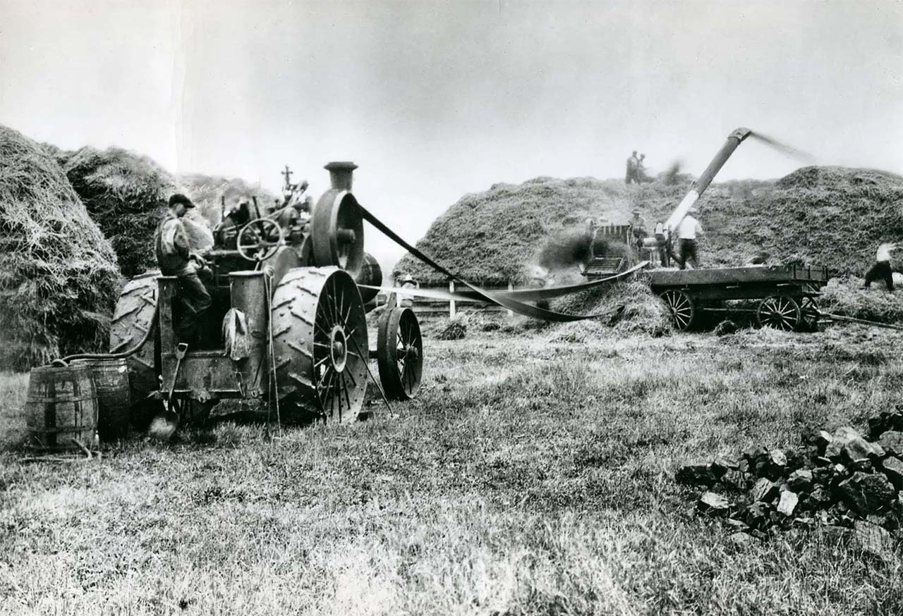 Innen indult a mezőgazdasági gépek története